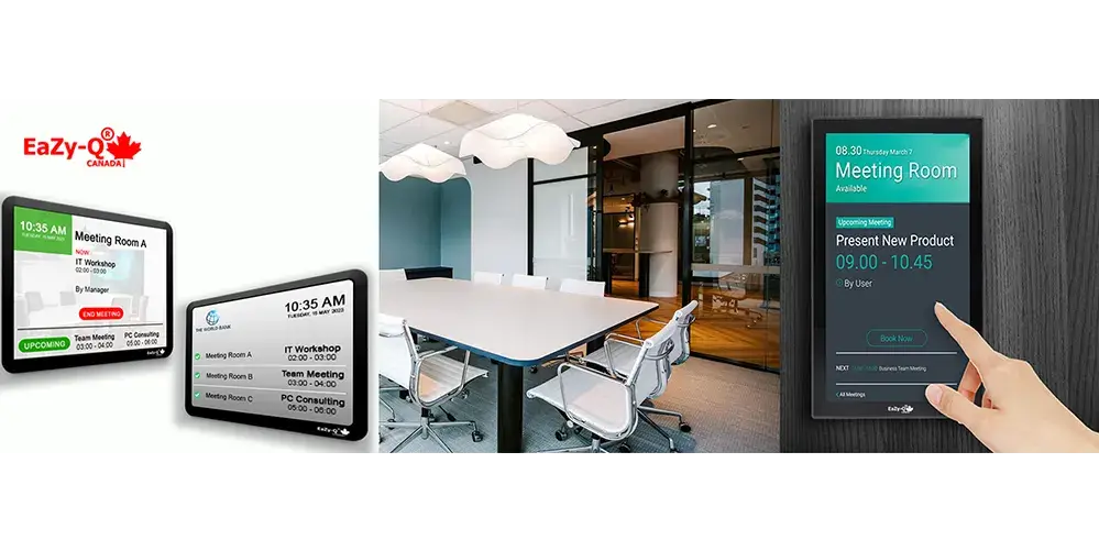 meeting room display