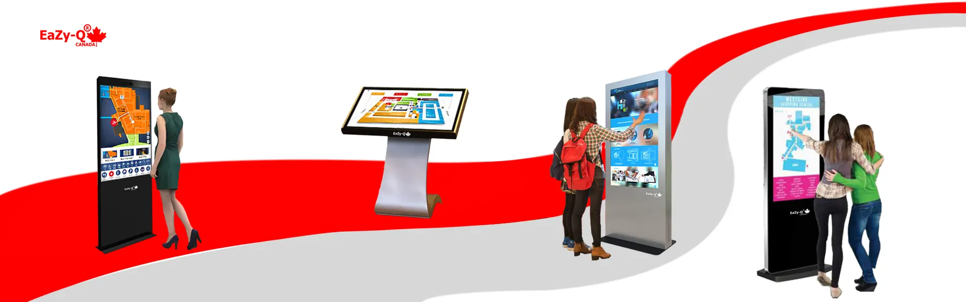 interactive wayfinding kiosk